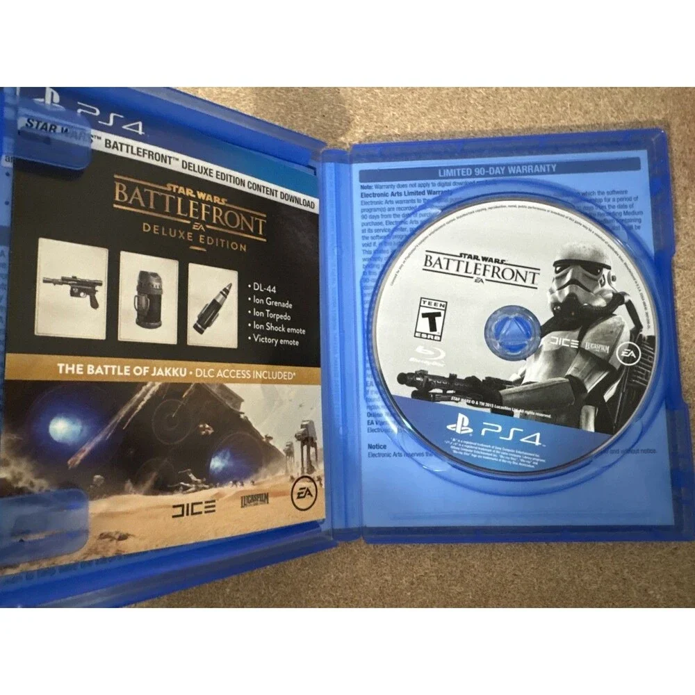 Star Wars Battlefront Deluxe - Sony PlayStation 4 -CIB